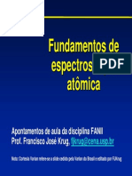 Fundamentos de Espectometria Atômica