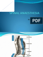 Spinal Anaesthesia 