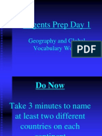Regents Prep Day 1 Geography and Global Terms (1)