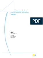 CE Delft - Economic Impacts of MREV of Fuel and Emissions in Maritime Transport