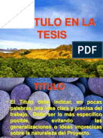 Diapositivas 1 EL TITULO