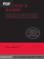  Freud's Rome Psychoanalysis 