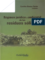 El Régimen Jurídico y Ambiental de Los Resíduos Sólidos de La República Argentina