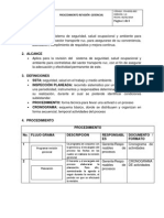 PR-HSEQ-002 Procedimiento Revision Gerencial