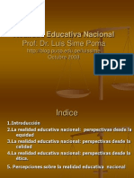 70 Pags PPT Realidad Educativa