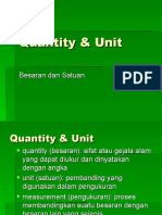 Physics I - Quantity & Unit