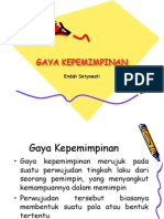 Gaya Kepemimpinan