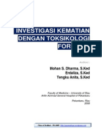 Investigasi Kematian Dengan Toksikologi Forensik Files of Drsmed