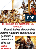 La Herencia de Alejandro «El Grande»