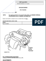 3sfe ENGINE (1999-2000)