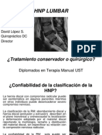 Tratamiento HNP lumbar: ¿Conservador o quirúrgico