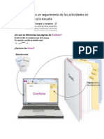 OneNote Realiza Un Seguimiento de Las Actividades en Casa, El Trabajo o La Escuela