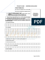 Project Ilham Student Application Form - 2014(1)