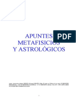 Apuntes Metafisicos Astrologicos