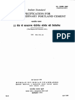 53 Grade Ordinary Portland Cement