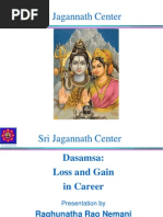 Dasamsa-Loss and Gain in Career