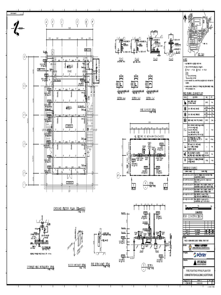 Fire Fighting Piping Plan Layout | PDF | Public Safety | Ongoing Events