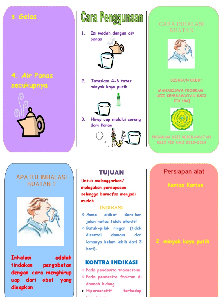 Leaflet Inhalasi Buatan | PDF