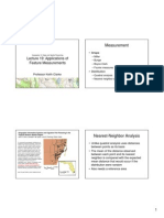 Lecture 19: Applications of Feature Measurements: Measurement