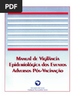 Vacina Manual de Reação Adversa