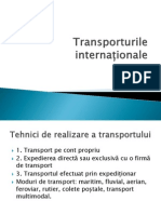 Transporturi internaționale