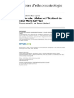 Ethnomusicologie 1598 4 Voir La Voix l Orient Et l Occident de Soeur Marie Keyrouz