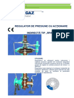 Regulator de Presiune Tip RPA3