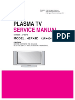 42PX4D Service Manual