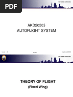 Teory of Flight (Fixed Wing) 
