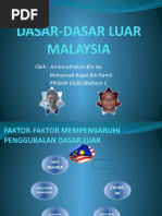Download Dasar-Dasar Luar Malaysia by Akhi Muhammad Aiyas SN22964697 doc pdf