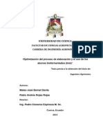 ABONO Optimización Del Proceso de Elaboración y El Uso de Los Abonos Biofermentados (BIOL) TESIS Por M. Bernal Dávila y P. Rojas Rojas de Unv. de CUENCA ECUADOR