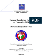 General Population Census of Cambodia 2008