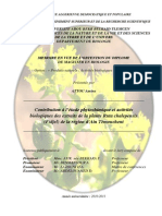 Contribution A Letude Phytochimique Et Activites Biologiques Des Extraits de La Plante Ruta Chalepensis (Fidjel) de La Region DAinTemouchent