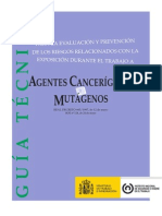 Guía Técnica Agentes cancerígenos o mutágenos