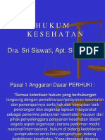 Kuliah I Hukum Kesehatan