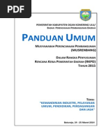 Download Buku Panduan Musrenbang Tahun 2015 by yuliusriza1977 SN229658302 doc pdf