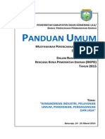 Buku Panduan Musrenbang Tahun 2015