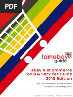 Download TameBay EBay Ecommerce Tools Services Guide 2013 by jcxz6053 SN229660125 doc pdf