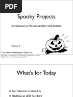 Arduino Spooky Projects Class1