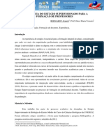 Importancia Do Estagio Supervisionado Para a Formacao de Professores