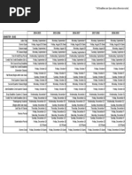 2011 - Academic Calendar - Current Students - Curtin Sydney | PDF | Academic  Term | Universities And Colleges