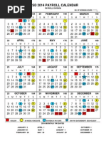 Ucsd 2014 Payroll Calendar: January February March