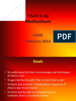 Chest X Ray Mediastinum Cohs Febr 2014