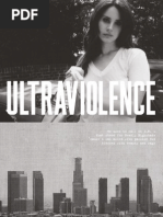 Lana Del Rey - Digital Booklet - Ultraviolence