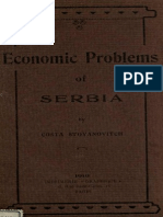 Kosta Stojanovic Economic Problems of Serbia