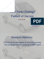 Tata Nano Strategy Failure or Success