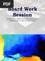 Board Work Session