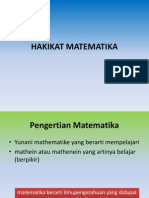 HAKIKAT MATEMATIKA