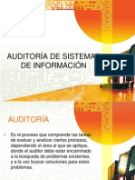 Auditoría de Sistemas de Información Presentación