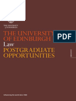 The University of Edinburgh: Postgraduate Opportunities
